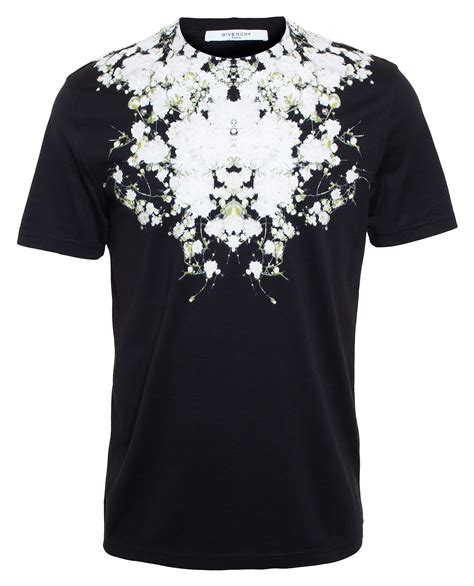 givenchy flower print shirt